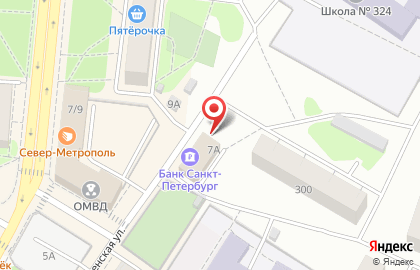 Банкомат Банк Санкт-Петербург на улице Володарского на карте