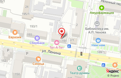 Салон продаж МТС на улице Ленина на карте