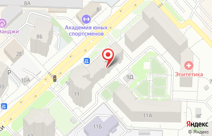 Центр Abakus на улице Мате Залки на карте