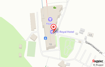 SK Royal Kaluga на Трамплинной улице на карте