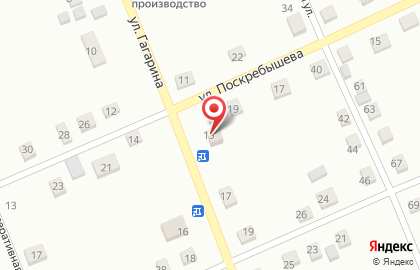 Магазин разливных напитков Крюгер на улице Гагарина на карте