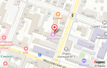 Рестобар Rooms на Октябрьской улице на карте