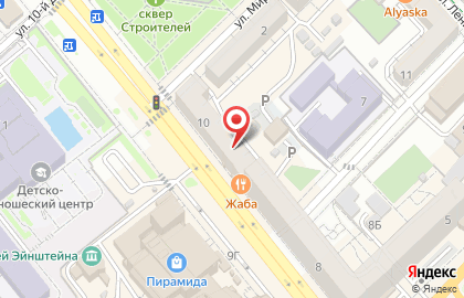 АКБ Русславбанк на Краснознаменской улице на карте