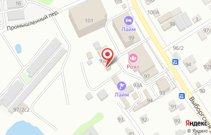 Торговая компания Рекорд на карте