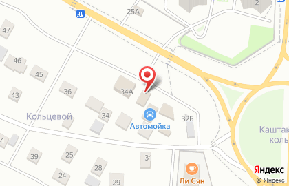Автосервис Фортуна-Сервис в Кольцевом микрорайоне, 34А на карте
