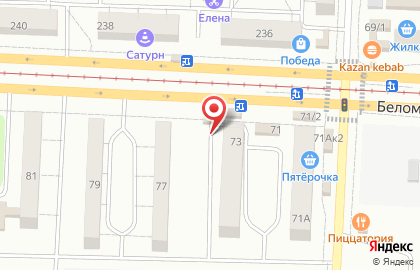 Ивановский текстиль на Беломорской улице на карте
