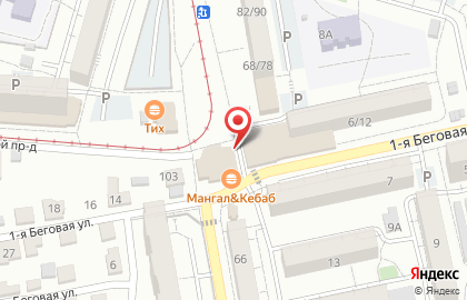 Пекарня Формула хлеба в Октябрьском районе на карте