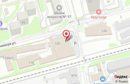 Дирижабль, ЗАО на карте