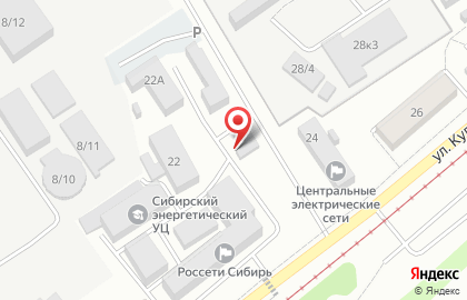 Столовая Кулинар в Октябрьском районе на карте