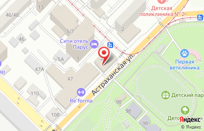 Служба перевозки лежачих больных МедТранс на карте