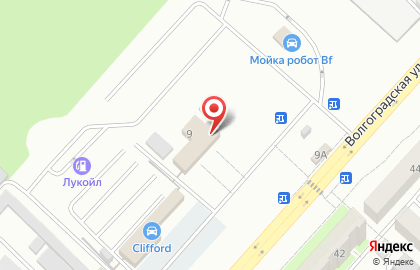 Похоронный дом Ритуал на Волгоградской улице на карте