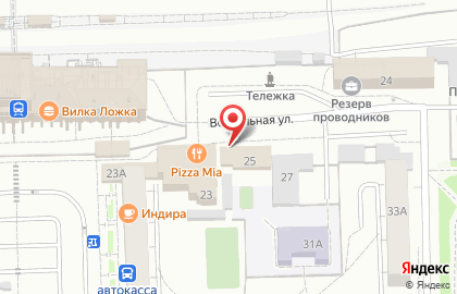 Служба доставки японской кухни Sushimagia в Железнодорожном районе на карте