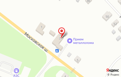 Автокомплекс Горка на Московском шоссе на карте