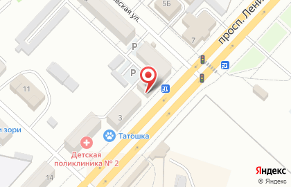 Юридическая контора на проспекте Ленина на карте