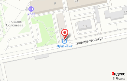 Продуктовый магазин Луизиана на карте