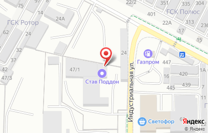Торгово-производственная база, ИП Кочубей Е.А. на карте