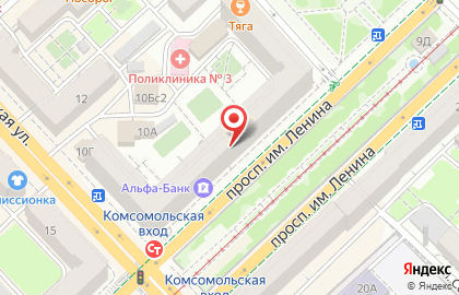 Кофейня Coffee Like на Комсомольской улице, 10 на карте