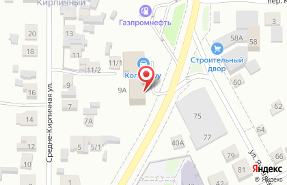 Компания грузоперевозок Пегас на улице Яковлева на карте