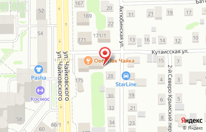 Торгово-монтажная фирма Абсолют на улице Чайковского на карте