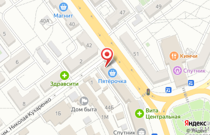 Магазин Ленинские полуфабрикаты в Волгограде на карте