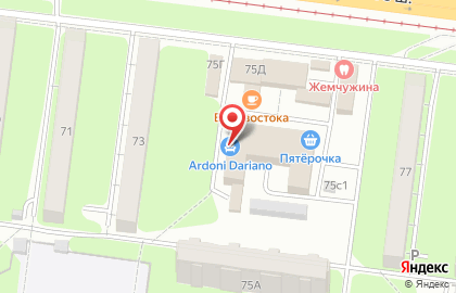 Фабрика мягкой мебели Ardoni в Засвияжском районе на карте