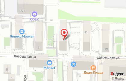 Центральный, ООО BSFC на Казбекской улице на карте