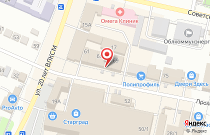 Компания TVideo на карте