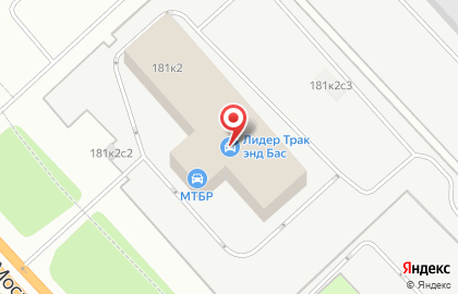 Торгово-сервисная компания МАН Трак энд Бас РУС на Московском шоссе на карте
