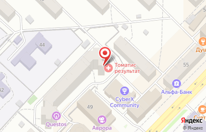 Специализированный медицинский центр психологии и логопедии Томатис-Результат на улице Карла Маркса на карте