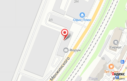 Информационная компания ГАРАНТ-ПРЕСТИЖ на улице Менжинского на карте