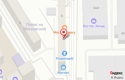 Центр раннего развития Бэби-клуб Московская на карте