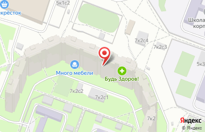 Центр досуга и спорта Соц-ин в Москве на карте