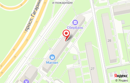 Магазин разливного пива Кега на проспекте Гагарина на карте