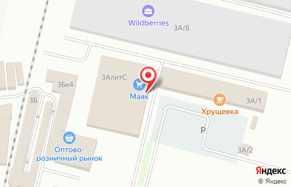 Торговый центр Маяк на Зелёной улице на карте