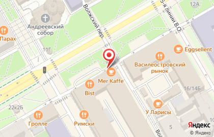 Рыбсеть в Василеостровском районе на карте