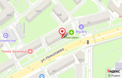 Туристическое агентство Талисман на улице Николаева на карте