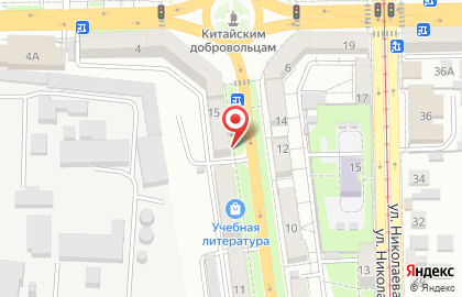 Парикмахерская Роза на улице Пожарского на карте