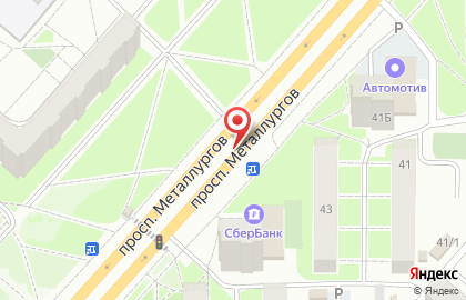 Формула GSM на проспекте Металлургов на карте