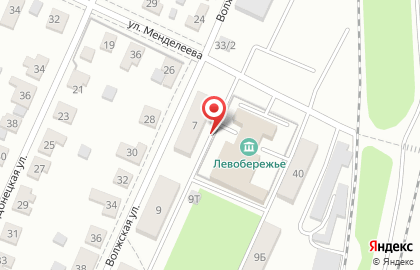 Школа единоборств на улице Менделеева на карте