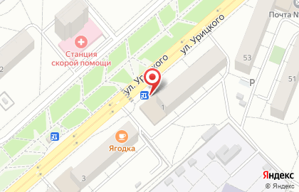 Супермаркет Пятёрочка в Дзержинском районе на карте