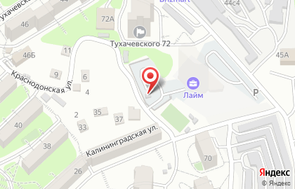 Автостоянка во Владивостоке на карте