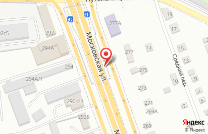 Автосервис АВТОstart на Московской улице на карте