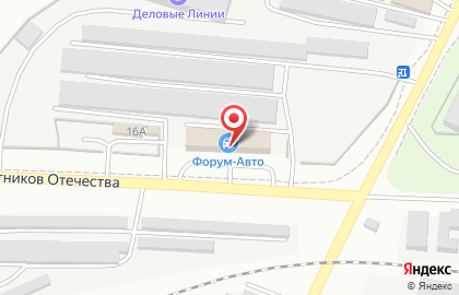 Автокомплекс Forum Auto на Объездной улице на карте