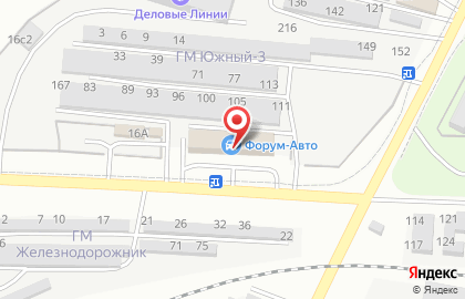 Автокомплекс Forum Auto на Объездной улице на карте