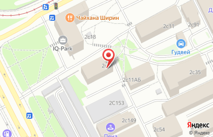 Технопарк Синтез на улице Угрешская 2 в Печатниках на карте