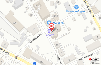 Отель Спорт в Железнодорожном районе на карте