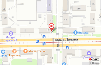 Ногтевая студия PROногти на проспекте Ленина на карте