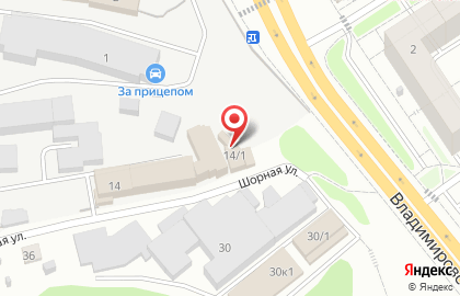 Оптово-розничная компания Neste Oil на Шорной улице на карте