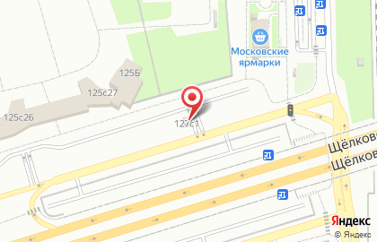 Сервисный центр Московский паркинг в Преображенском на карте