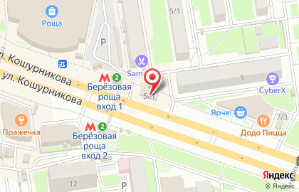 А АбриКос, ИП Ретинский И.В. на улице Кошурникова на карте